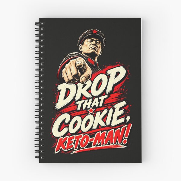 Item preview, Drop That Cookie, Keto-Man! — The Carb Police Have Arrived designed and sold by Sanctum Icons.