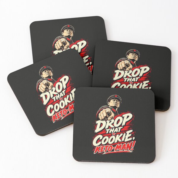 Item preview, Drop That Cookie, Keto-Man! — The Carb Police Have Arrived designed and sold by Sanctum Icons.