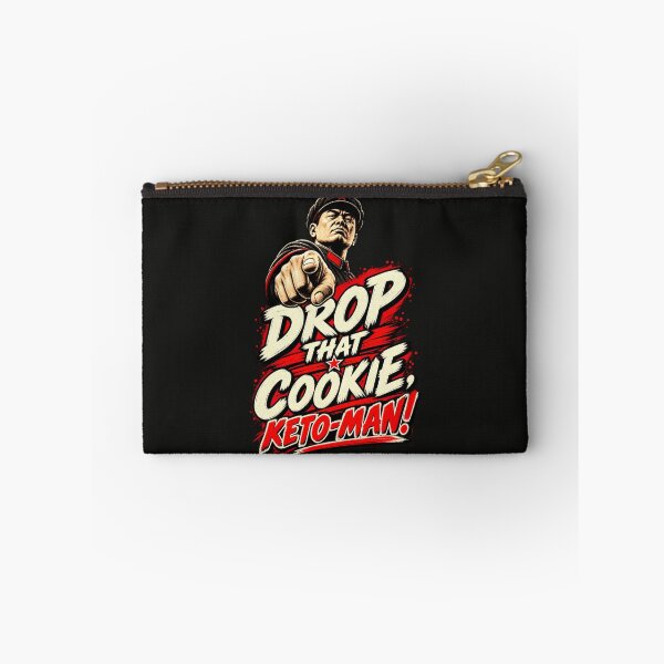 Item preview, Drop That Cookie, Keto-Man! — The Carb Police Have Arrived designed and sold by Sanctum Icons.