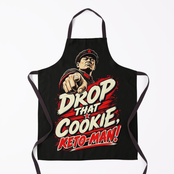 Item preview, Drop That Cookie, Keto-Man! — The Carb Police Have Arrived designed and sold by Sanctum Icons.