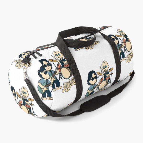 Item preview, Steely Dan Band Retro Cartoon Guitar Drummer designed and sold by ZubairNalban.
