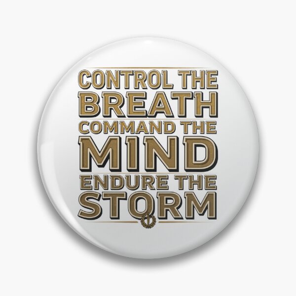 Item preview, Command the Mind Endure the Storm designed and sold by syotos-ai.