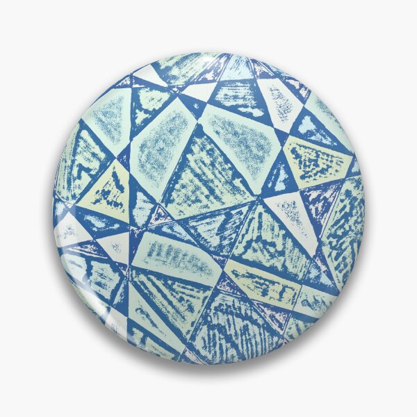 Item preview, Blue Triangle Geometric Abstract designed and sold by Honeybee Cameron.