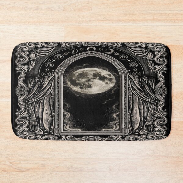 Item preview, Occult Moon Portal – Gothic Zodiac Window Design designed and sold by Midnight Veil Designs.
