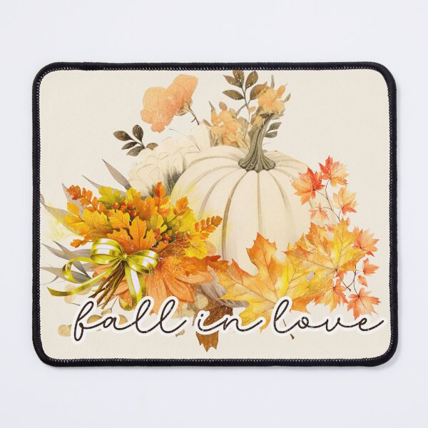 Item preview, Fall in Love – Pumpkin Floral Autumn Cottagecore Design designed and sold by NotasCreativa.
