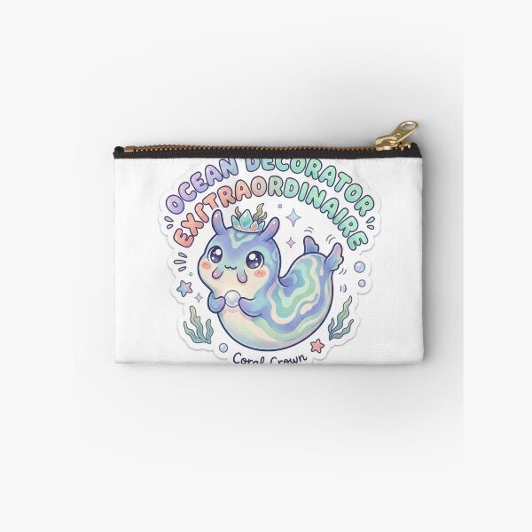 Item preview, Sea Slug – Kawaii "Ocean Decorator Extraordinaire" Sticker designed and sold by Chipkooo.