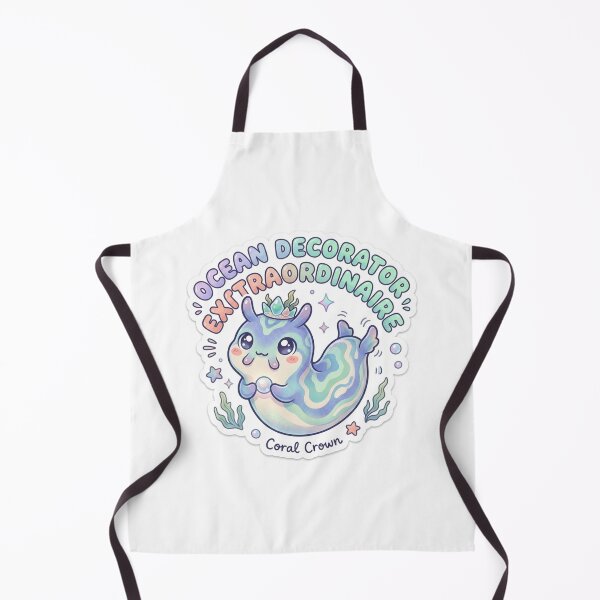 Item preview, Sea Slug – Kawaii "Ocean Decorator Extraordinaire" Sticker designed and sold by Chipkooo.