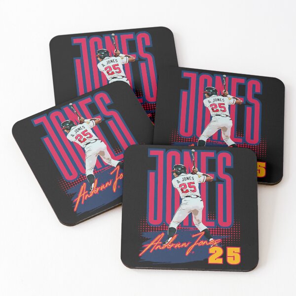Item preview, Andruw Jones Baseball Outfielder Batter Number 25 designed and sold by TheoMosciski.
