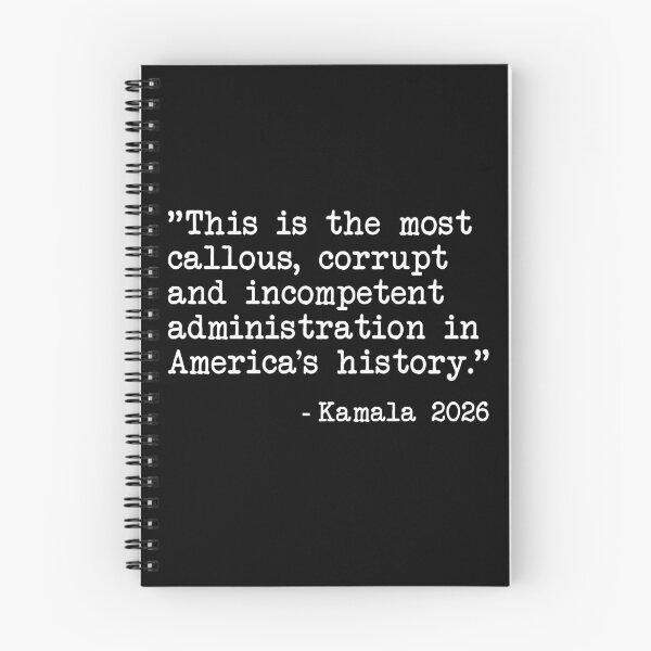 Item preview, Kamala Harris Most Corrupt Administration Quote designed and sold by EthosWear.
