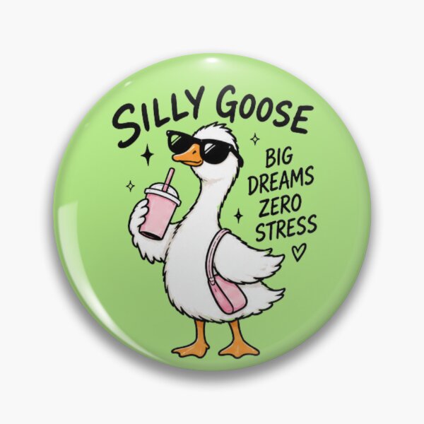 Item preview, Silly Goose Big Dreams Zero Stress designed and sold by ArtivoNest.