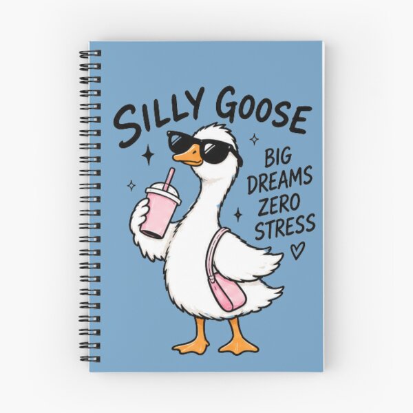 Item preview, Silly Goose Big Dreams Zero Stress designed and sold by ArtivoNest.