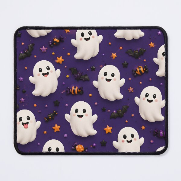 Item preview, Cute Ghost Halloween Pattern designed and sold by TinyWeird.