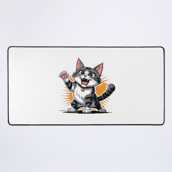 Item preview, Surprised Cat Funny Meme | Shocked Kitty Reaction designed and sold by decimalades.