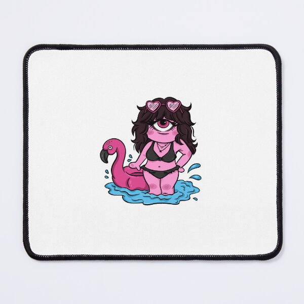 Item preview, Pink Goth Cyclops Girl Sticker Pack designed and sold by nekoOnie.