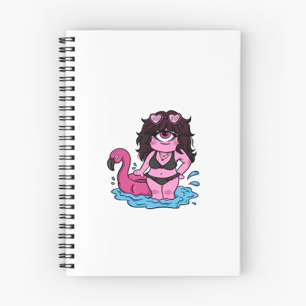 Item preview, Pink Goth Cyclops Girl Sticker Pack designed and sold by nekoOnie.