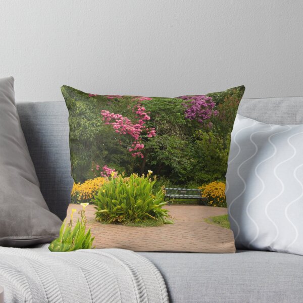 Item preview, Lush Garden with Colorful Flowers designed and sold by jklune.