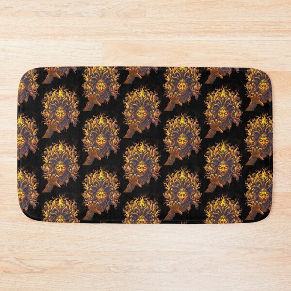 Item preview, Medusa Fire Hair Brown Tan Yellow Green Eyes designed and sold by AbbottDesigns.