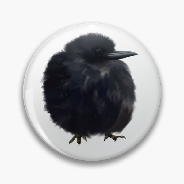 Item preview, Baby raven designed and sold by IngaCrowl.