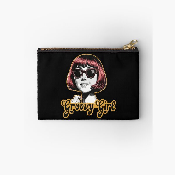 Item preview, Groovy Girl - Retro 60s Mod Fashion Illustration designed and sold by THROUGH-LIFE.