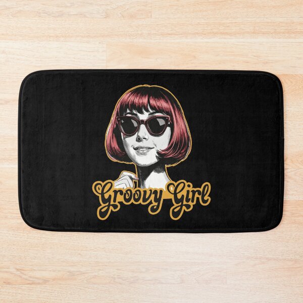 Item preview, Groovy Girl - Retro 60s Mod Fashion Illustration designed and sold by THROUGH-LIFE.