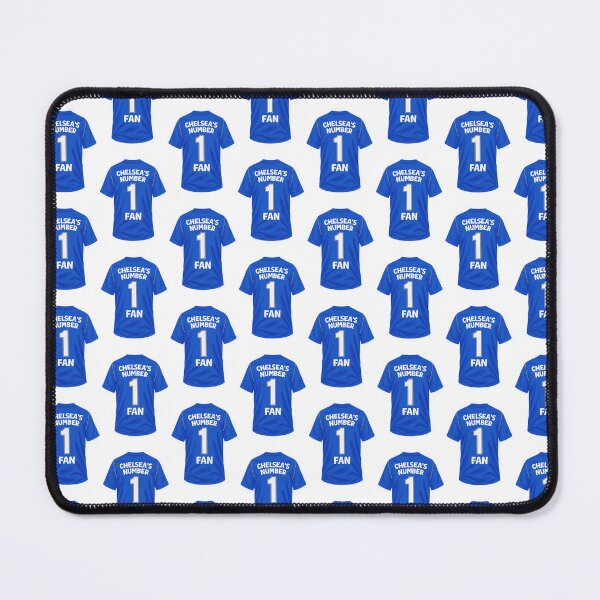 Item preview, Chelsea Number One Fan Football Shirt Design designed and sold by The Home Of Pink Peach.
