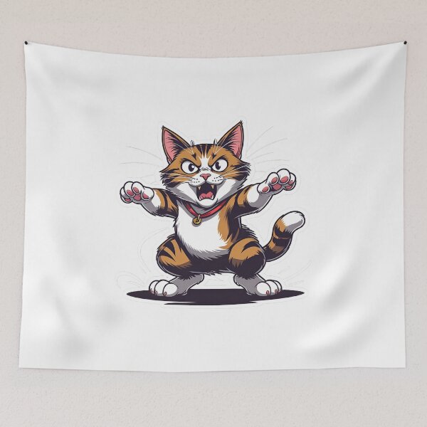 Item preview, Shocked Cat Face | Funny Surprised Cat Lover Design designed and sold by decimalades.