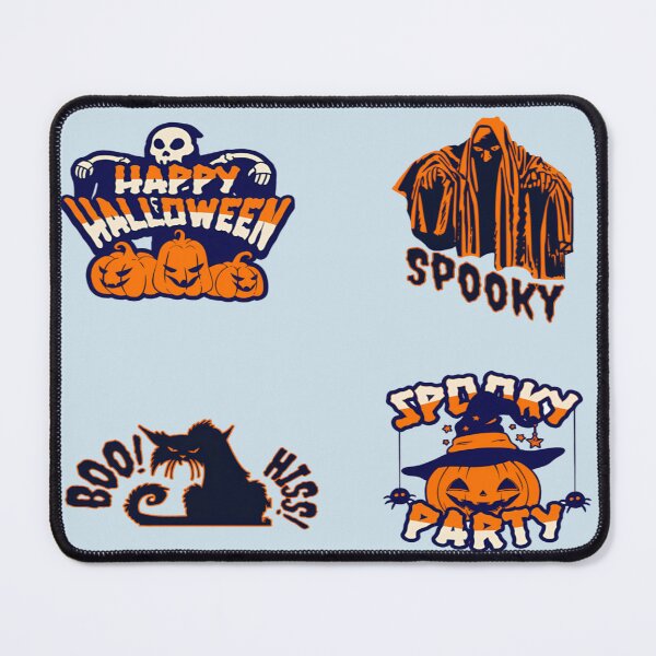 Item preview, Sticker Pack | Retro Halloween | Spooky Cute Halloween Designs designed and sold by DigiArt8Design.