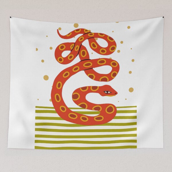 Item preview, Mystical Snake | Serpent Reptile Art & Dark Nature Aesthetic designed and sold by Rooted & Co.