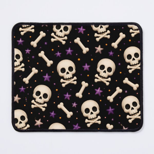Item preview, Cute Skull & Bones Halloween Pattern designed and sold by TinyWeird.