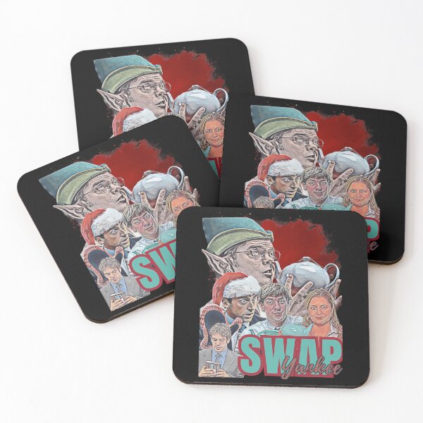 Aperçu de l'œuvre Personnage de théière Yankee Swap Office Holiday créée et vendue par TheoMosciski.