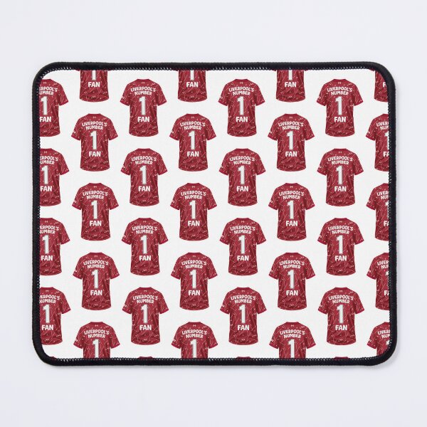 Item preview, Liverpool Number One Fan Football Shirt Design designed and sold by The Home Of Pink Peach.
