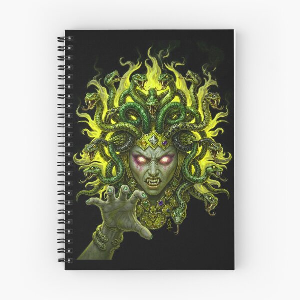 Item preview, Medusa Fire Hair Verde Clásico designed and sold by AbbottDesigns.