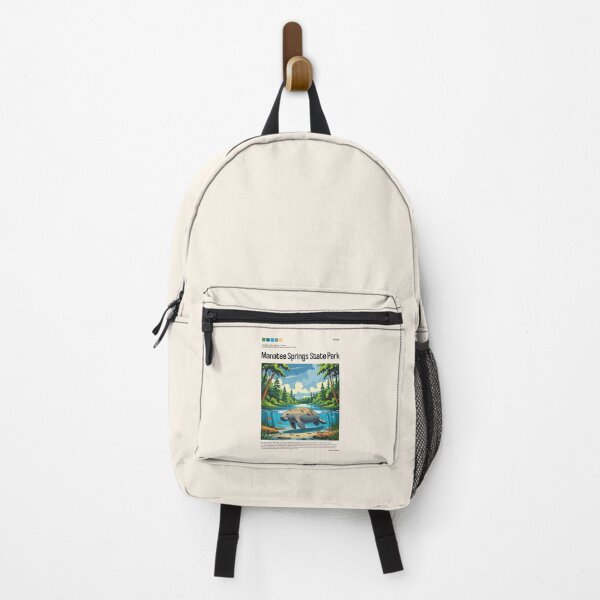 Item preview, Manatee Springs State Park Poster (Florida), USA designed and sold by PinkandP.