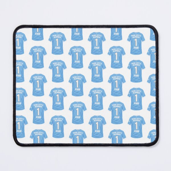 Item preview, Man City Number One Fan Football Shirt Design designed and sold by The Home Of Pink Peach.