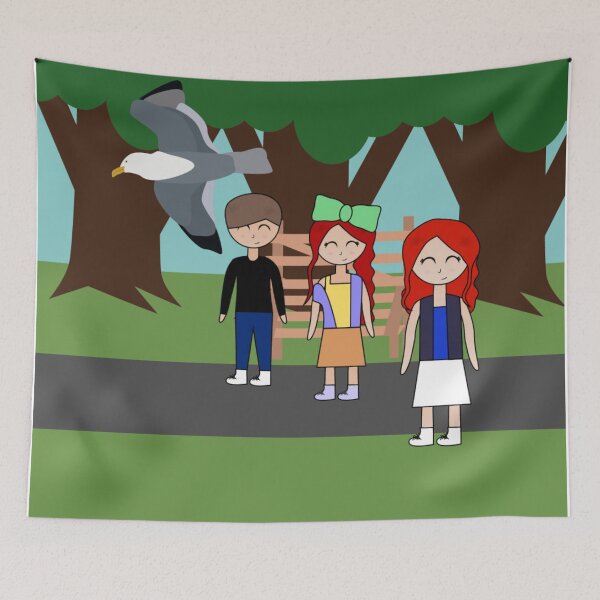 Item preview, Seagull Watching (Freddie, Yara, Delia) designed and sold by GooglyEyes-.