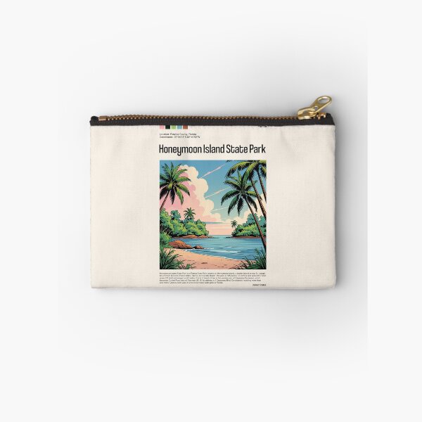 Item preview, Honeymoon Island State Park Poster (Florida), USA designed and sold by PinkandP.
