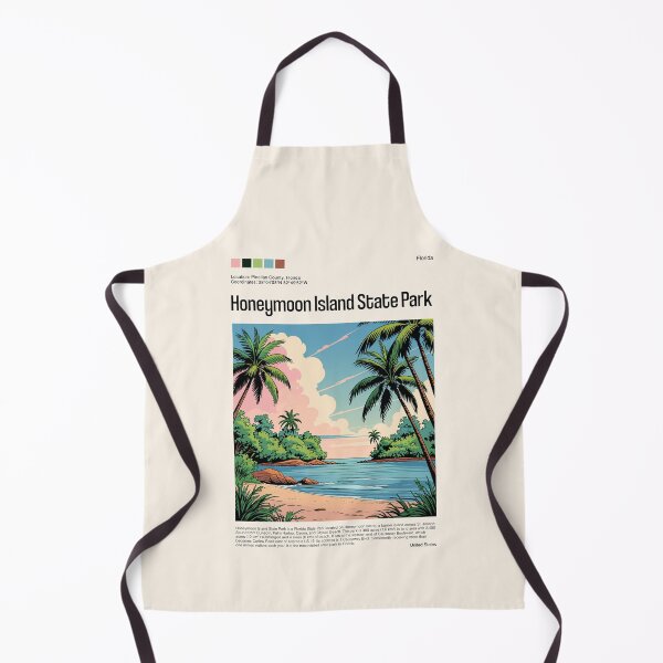 Item preview, Honeymoon Island State Park Poster (Florida), USA designed and sold by PinkandP.