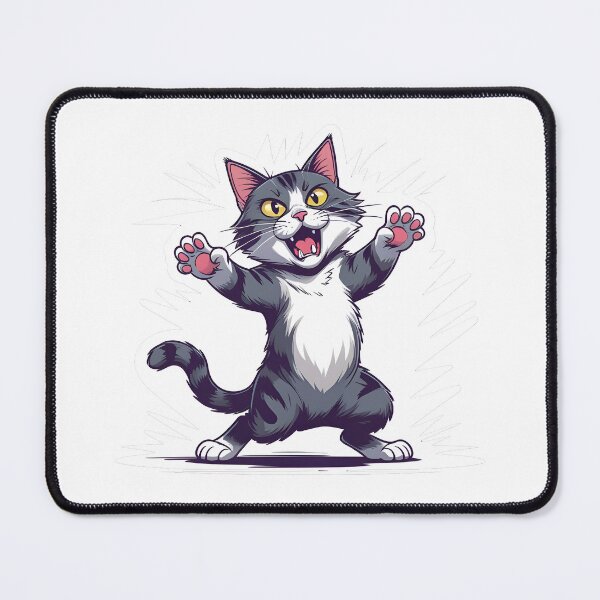 Item preview, Shocked Cat Meme | Funny Cat Reaction for Cat Lovers designed and sold by decimalades.