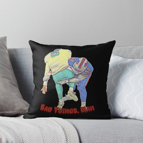 Item preview, Bad Things Man Football Tackle Player Number 58 designed and sold by TheoMosciski.