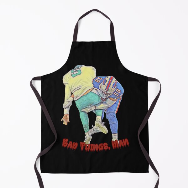 Item preview, Bad Things Man Football Tackle Player Number 58 designed and sold by TheoMosciski.