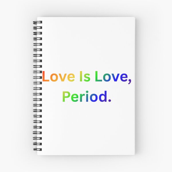 Item preview, Love Is Love, Period. - Rainbow Text designed and sold by Prideful-Koala.