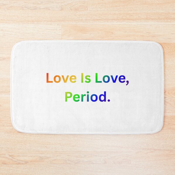 Item preview, Love Is Love, Period. - Rainbow Text designed and sold by Prideful-Koala.