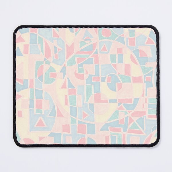 Item preview, Geometric Shapes Cotton Candy Pastel Colorway designed and sold by Honeybee Cameron.