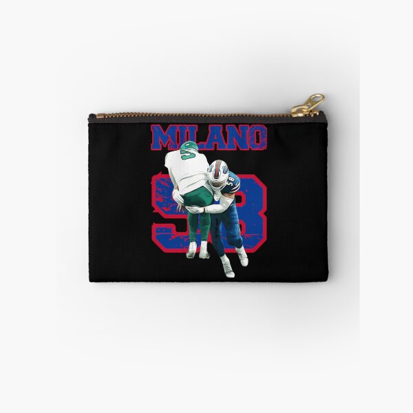 Item preview, Milano Linebacker Number 58 Football Tackle Action designed and sold by TheoMosciski.