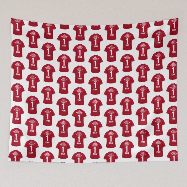 Item preview, Man United Number One Fan Football Birthday Design designed and sold by The Home Of Pink Peach.