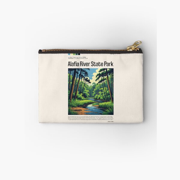 Item preview, Alafia River State Park Poster (Florida), USA designed and sold by PinkandP.