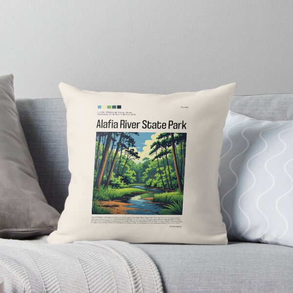 Item preview, Alafia River State Park Poster (Florida), USA designed and sold by PinkandP.