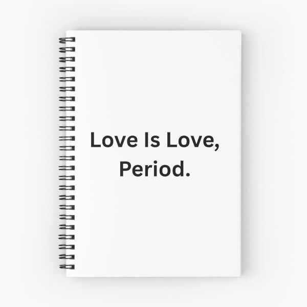 Item preview, Love Is Love, Period. - Black Text designed and sold by Prideful-Koala.