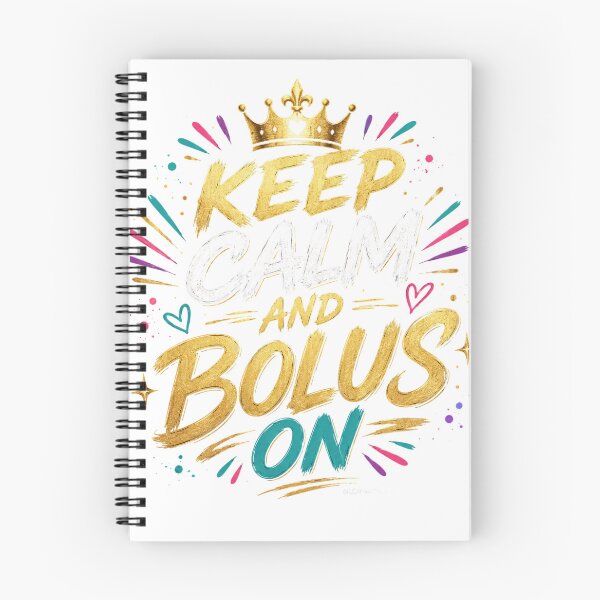 Item preview, T1D - Keep calm and bolus on designed and sold by Funny Diabetes.