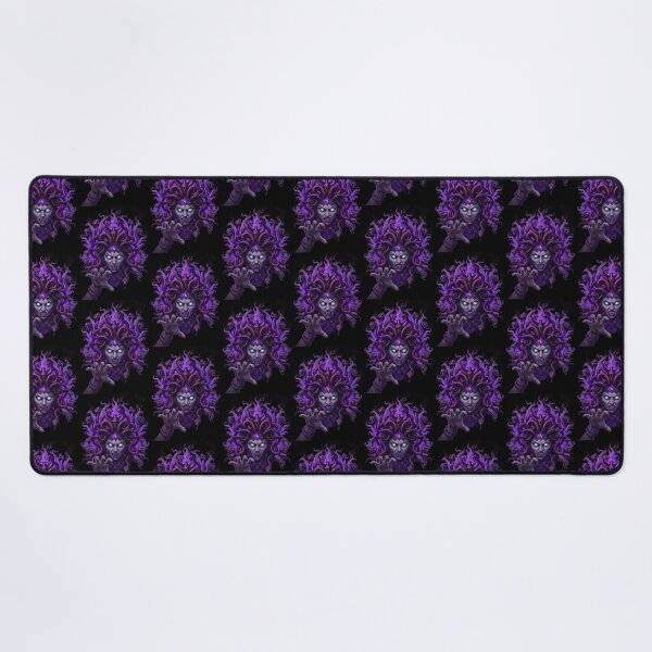Item preview, Medusa Fire Hair Cold Dark Purple designed and sold by AbbottDesigns.